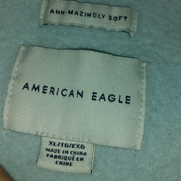 Light blue cropped hoodie - Picture 2 of 2